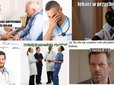 Humor bez znieczulenia – najlepsze MEMY o lekarzach!