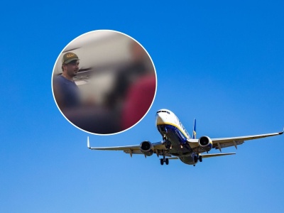 Daniel Martyniuk został zatrzymany przez policję po awanturze w samolocie