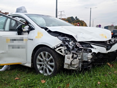 Kolizja na skrzyżowaniu