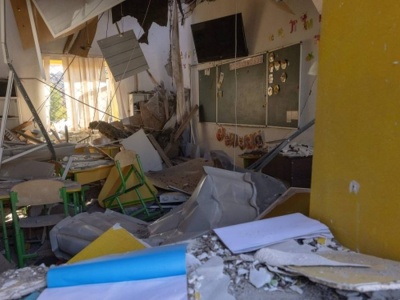 Atak na przedszkole w Charkowie. Zełenski mówi o 