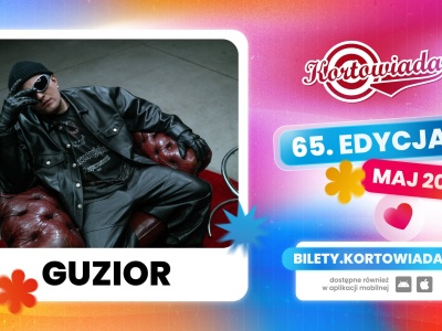 Guzior wystąpi na 65. edycji Kortowiady!