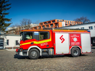 Będzie kolejna grafika na wozach Państwowej Straży Pożarnej