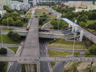 Rozbiórka kładki na gdańskiej Zaspie. Mieszkańcy będą mogli uzyskać szczegółowe informacje