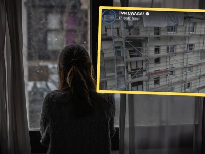 Od lat żyją w cieniu ogromnego rusztowania. 