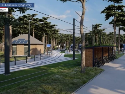 Spore zainteresowanie firm rozbudową pętli tramwajowej Las Gdański