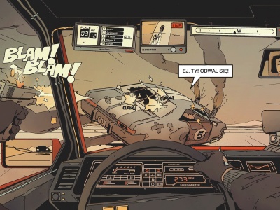 Polska gra na podstawie rewelacyjnego komiksu. Rodzima technologia podbija USA XXII wieku