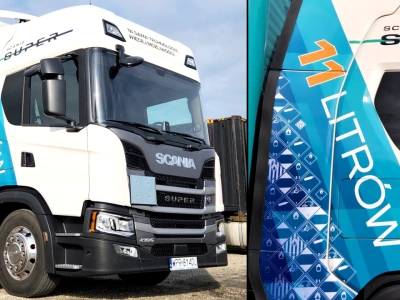 Pięciocylindrowa Scania 430G Super 11 – dynamika oraz spalanie polskiego „demo”