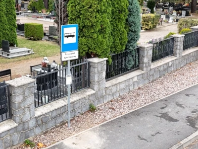 Nowy przystanek przy cmentarzu. Ułatwienie dla odwiedzających groby