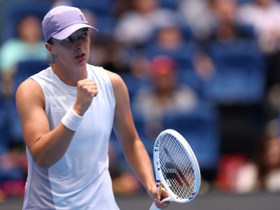 Świątek zagrała pierwszy 