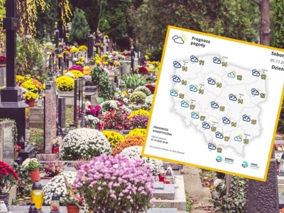 Słońce czy deszcz? Jaka będzie pogoda na Wszystkich Świętych?