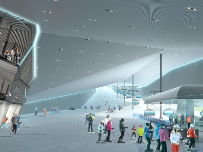 40 kilometrów od Krakowa powstanie najdłuższa hala narciarska na świecie?