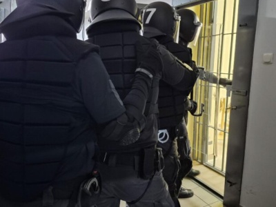 Bunt i pożar w piotrkowskim więzieniu