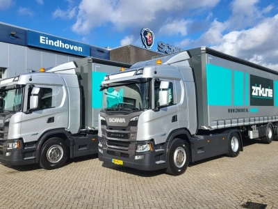 Pięciocylindrowe ciągniki już u klienta – Scanie 350G Super 11 pod krótkie naczepy