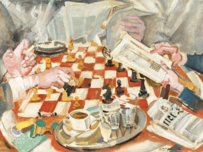 Szach i ma…larstwo. Wyobrażenia o królewskiej grze oczami artystów