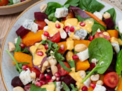 Sałatka z burakiem i dynią