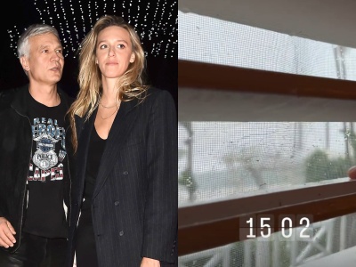 Żebrowska obawiała się, co będzie o godz. 15. Właśnie pokazała, co dzieje się za oknem