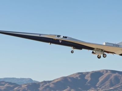Lockheed Martin oblatał eksperymentalny samolot X-59 QueSST