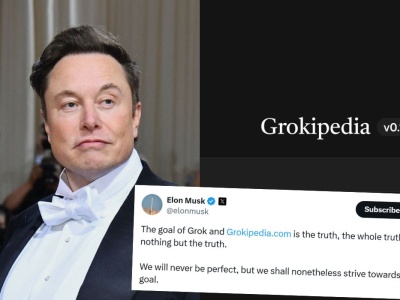 Musk uruchomił swoją wersję Wikipedii, Grokipedia ma być 
