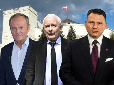 Nowy sondaż OGB. Tylko cztery partie w Sejmie. KO zaskakuje wynikiem