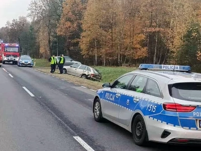 Groźne zdarzenie na drodze Ciechanów-Glinojeck