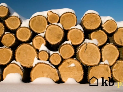 Nie przykrywaj drewna w ten sposób! Stracisz całą jego wartość opałową