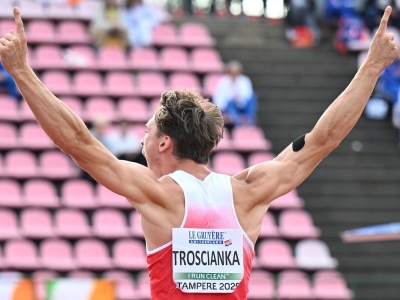 Hubert Trościanka „Wschodzącą Gwiazdą” European Athletics!