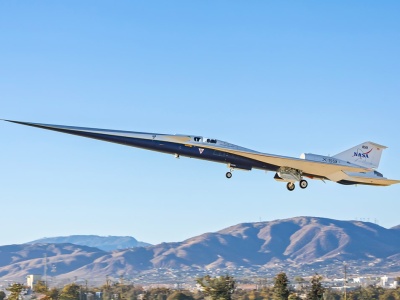 X-59 po pierwszym locie. To kolejny testowy naddźwiękowiec (zdjęcia)