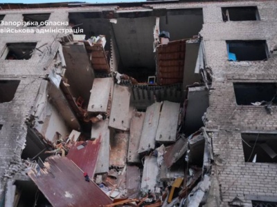 Dzieci wśród rannych w bombardowaniu Zaporoża