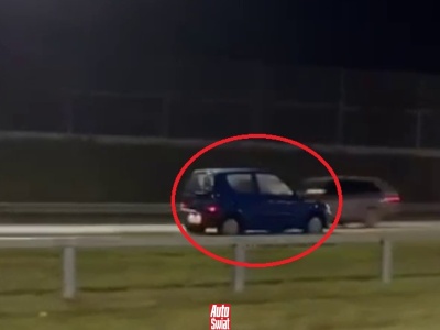 76-latka zgubiła się na trasie S7. Przez 70 km jechała po niewłaściwej jezdni