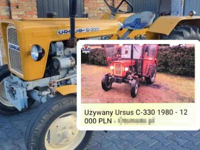 Oszuści nie śpią. Kolejne wyłudzenie przy zakupie ciągnika