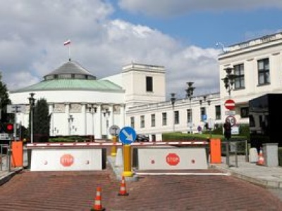 Remont Nowego Domu Poselskiego. 