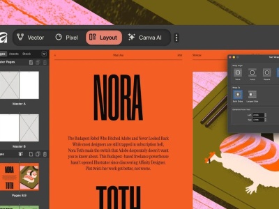 Nowe Affinity od Canva. Profesjonalne narzędzie do projektowania  teraz całkowicie za darmo