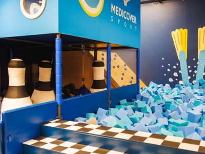 Tak wygląda sportowa przestrzeń dla dzieci w Fabryce Norblina. Nowa strefa Medicover Sport w Smart Kids Planet