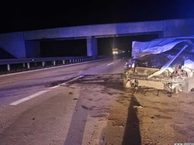 Wracał z Niemiec na święta do domu. Zginął na autostradzie A4