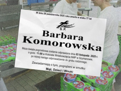 Barbara Komorowska nie żyje. Jest powód, że mówi o tym cała biznesowa Polska