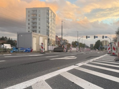 Inteligentna sygnalizacja po remoncie na Dąbka