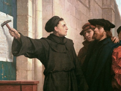 31 października 1517 roku Marcin Luter ogłosił swoje tezy
