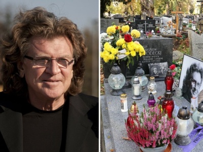 Tak dziś wygląda grób Zbigniewa Wodeckiego. Jeden szczegół chwyta za serce