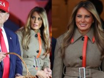 Melania Trump zadaje szyku podczas Halloween w Białym Domu (ZDJĘCIA)