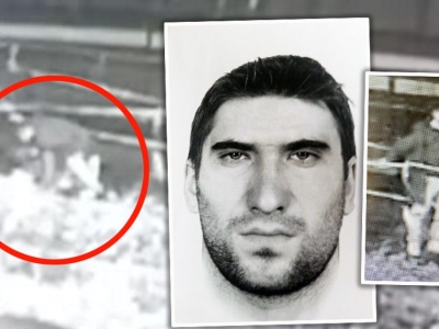 Przewrócił bezbronną kobietę i kopał bez opamiętania. Tak wygląda napastnik z Żyrardowa