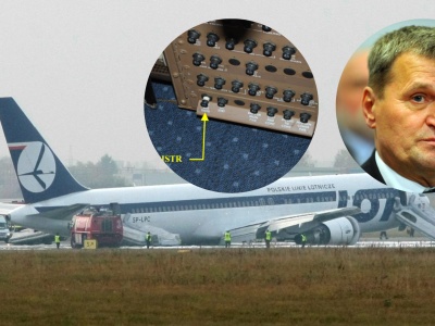 W samolocie poleciały iskry. Mogło zginąć ponad 200 osób. Tak lądował 