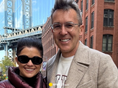 Nie tylko z Katarzyną Cichopek. Maciej Kurzajewski do Nowego Jorku zabrał jeszcze jedną osobę