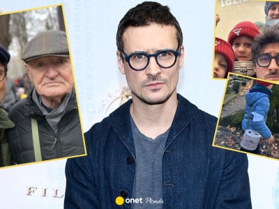 Mateusz Damięcki kwestuje z dziećmi na Powązkach i wspomina ojca. Pokazał jego grób