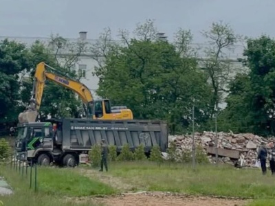 W Mińsku na miejscu dawnego katolickiego cmentarza powstaje Akademia KGB — media