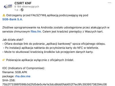 Rośnie liczba trojanów bankowych kradnących środki klientów za pomocą NFC