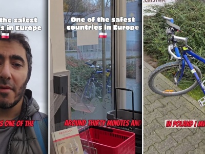 Libańczyk zrobił test w Polsce. Zostawił rower przed sklepem na 30 min. Gdy wrócił...