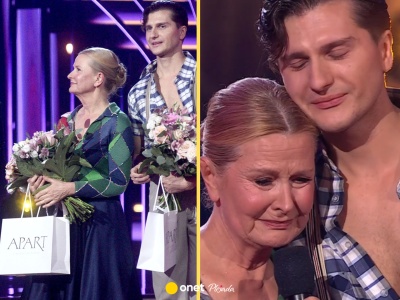 Barbara Bursztynowicz cała we łzach w 