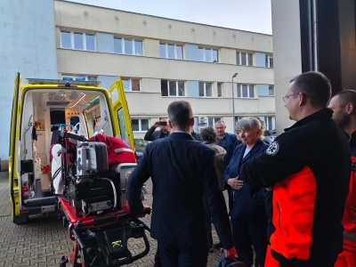 Ukraińscy ratownicy uczą się w Krakowie