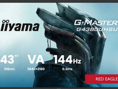 iiyama G-Master G4380UHSU-B2 Red Eagle – duży ekran to duża odpowiedzialność