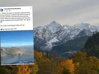 Niezwykłe zjawisko w Tatrach. 